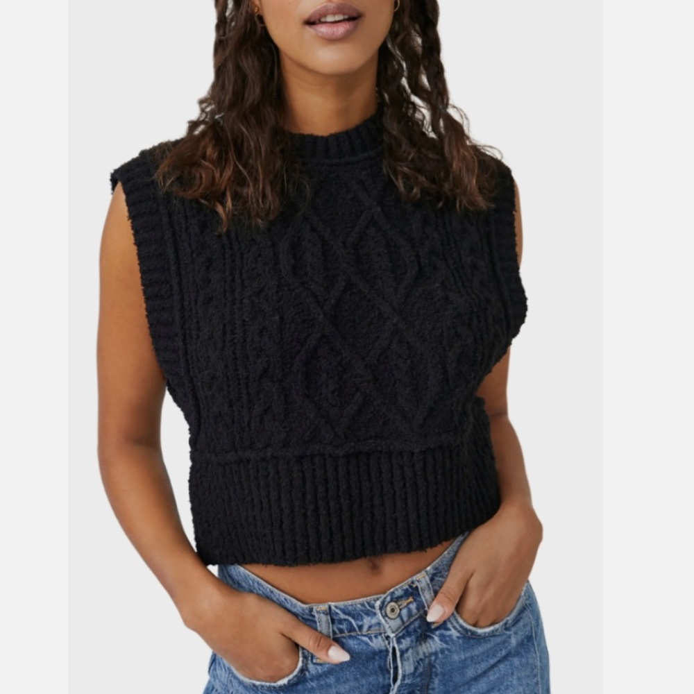 Free People Rowan Sweater Vest